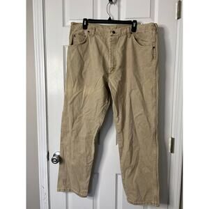 Wrangler Vintage Khaki Denim Jeans Sz: 40x30